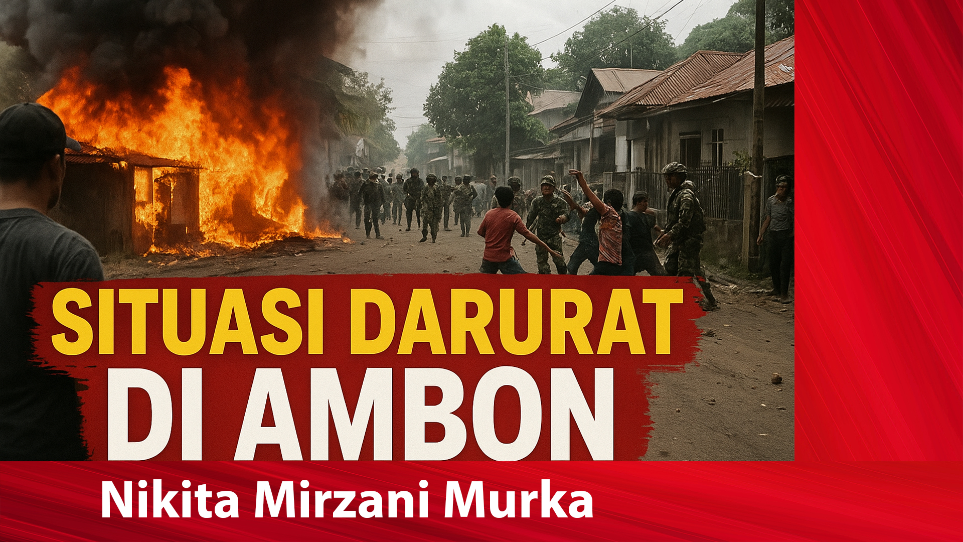 Situasi Panas di Ambon