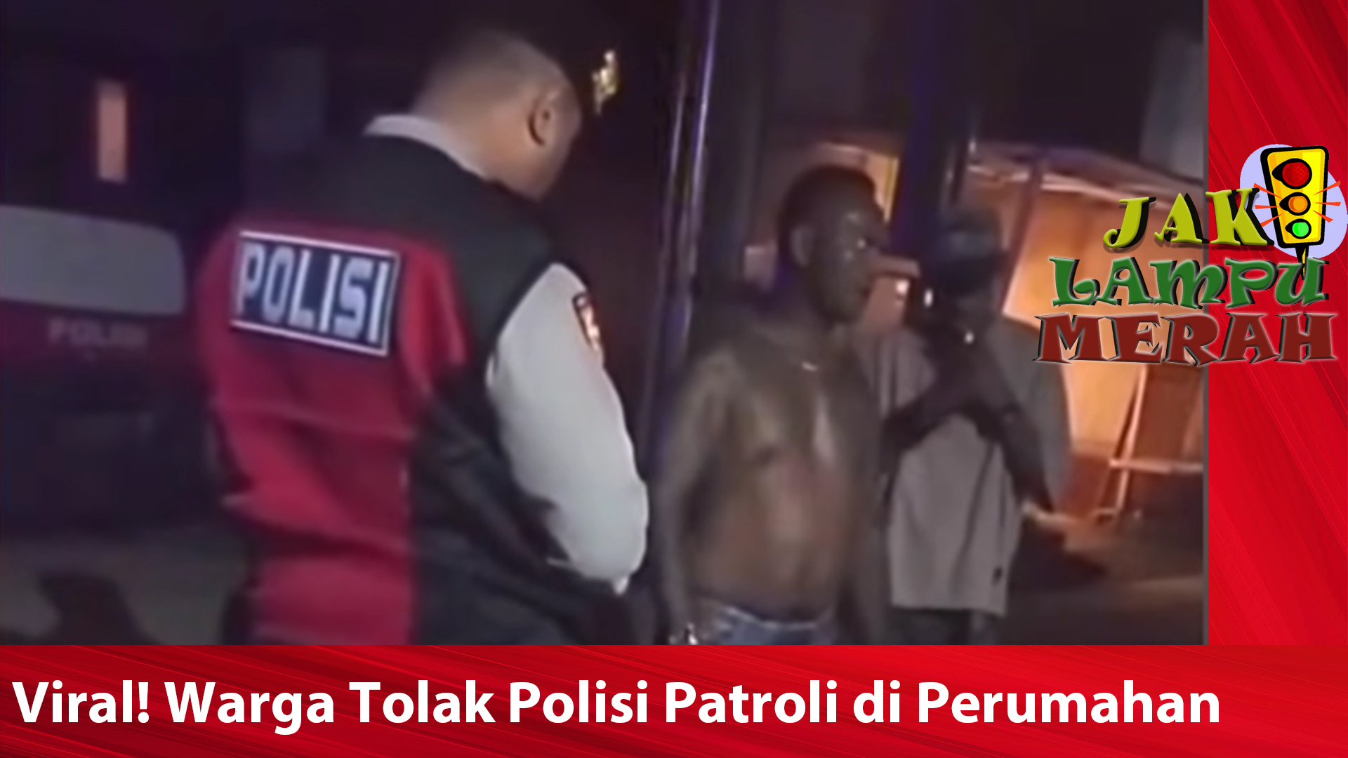 Viral! Warga Tolak Polisi Patroli di Perumahan